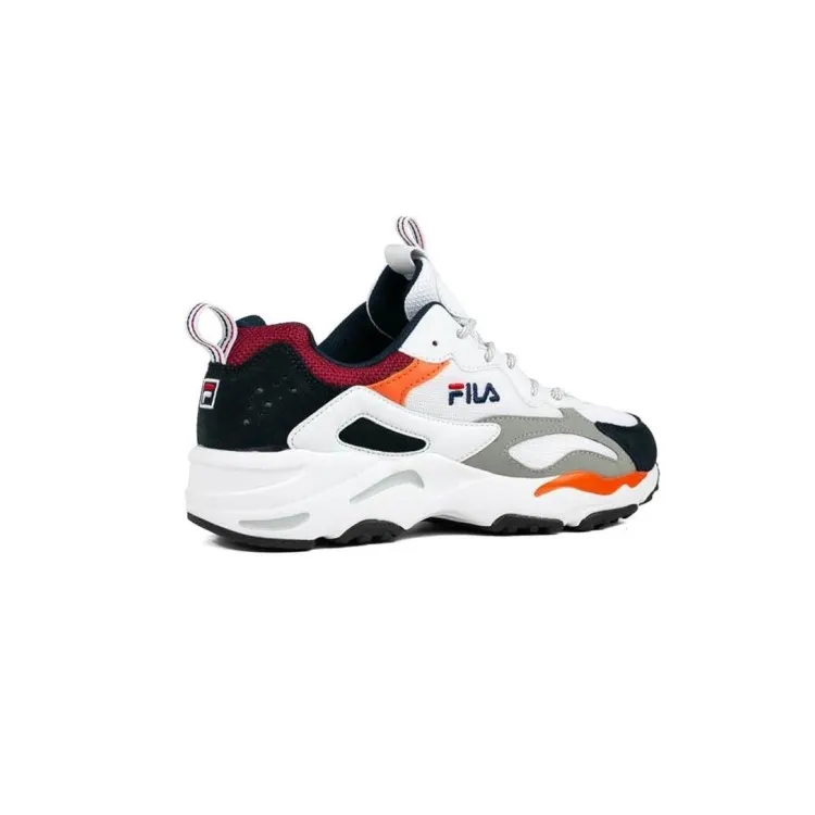 FILA White Men's Lace-up Sneakers