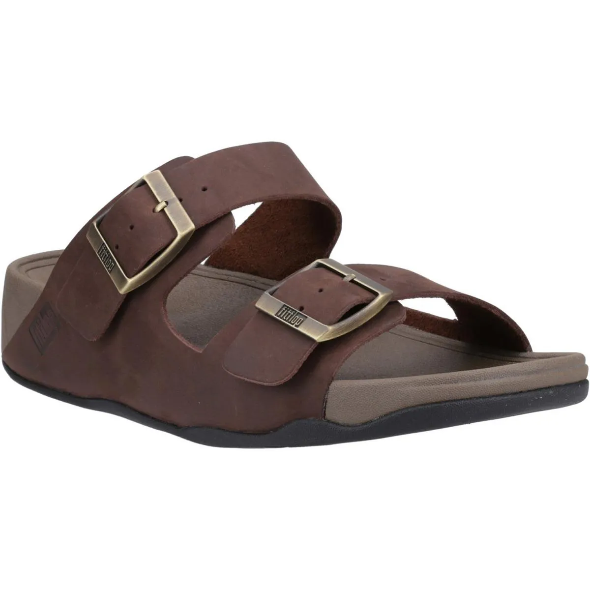 Fitflop Gogh Moc Slides Chocolate Brown