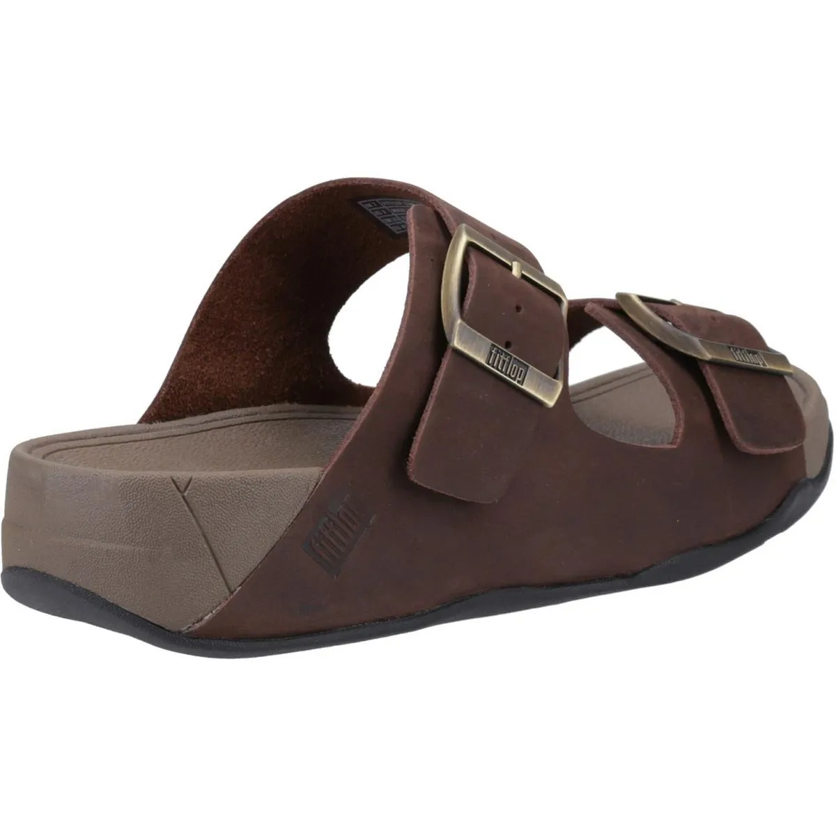 Fitflop Gogh Moc Slides Chocolate Brown