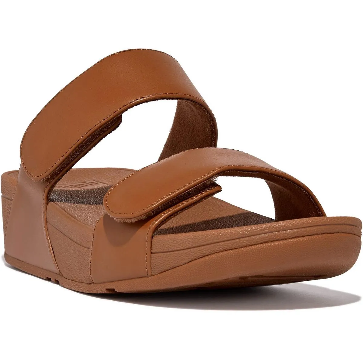 Fitflop Lulu Adjustable Slides Light Tan