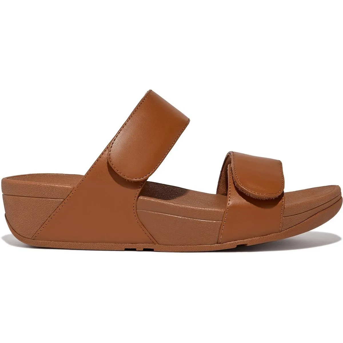 Fitflop Lulu Adjustable Slides Light Tan