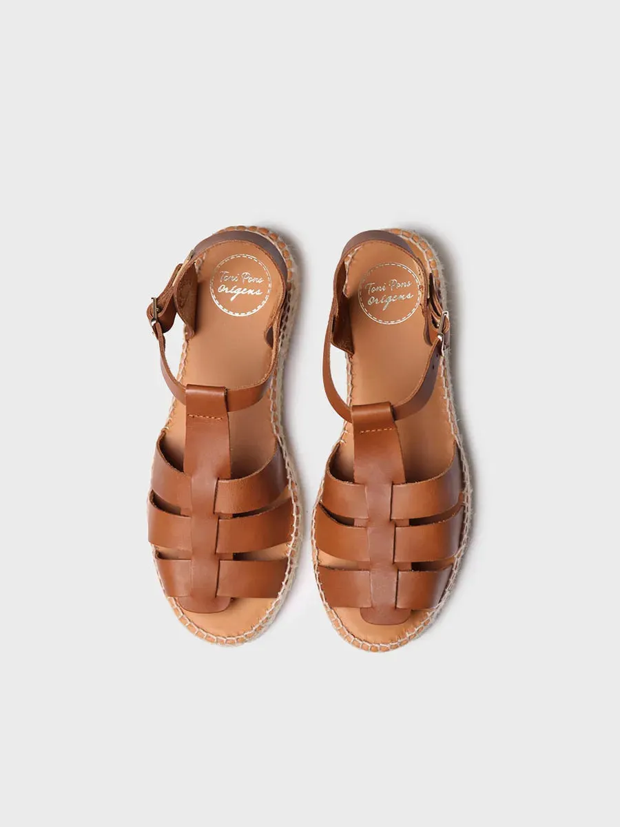 Flat crab sandals - EMMA