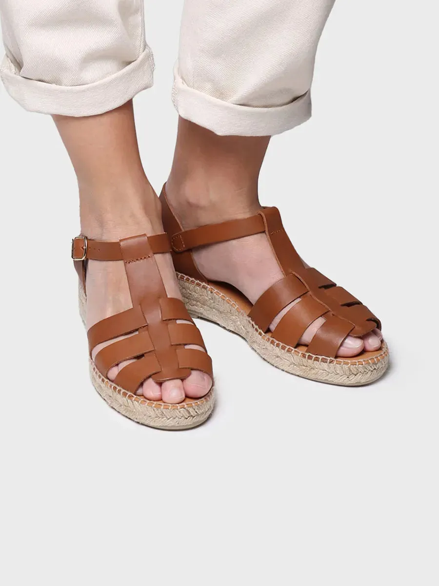 Flat crab sandals - EMMA