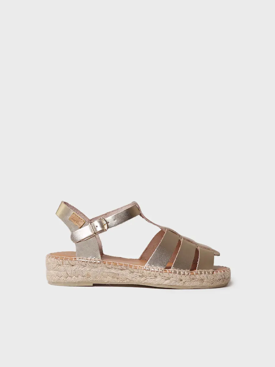 Flat crab sandals - EMMA