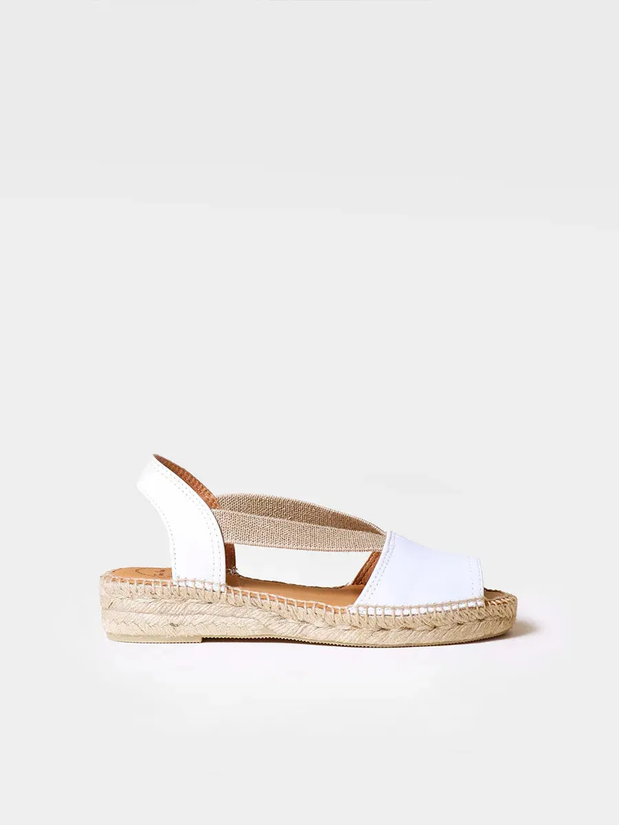 Flat leather sandal - ETNA