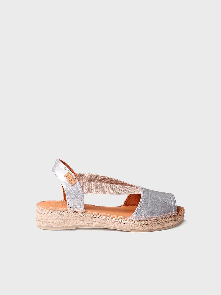 Flat leather sandal - ETNA