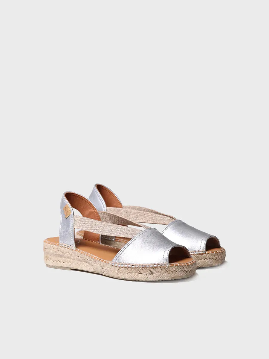 Flat leather sandal - ETNA