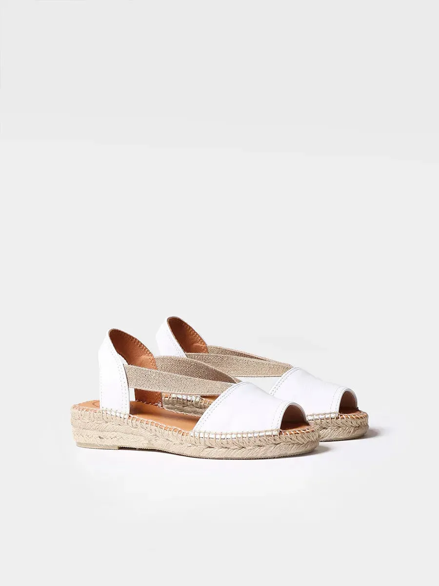 Flat leather sandal - ETNA