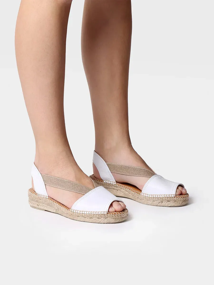 Flat leather sandal - ETNA