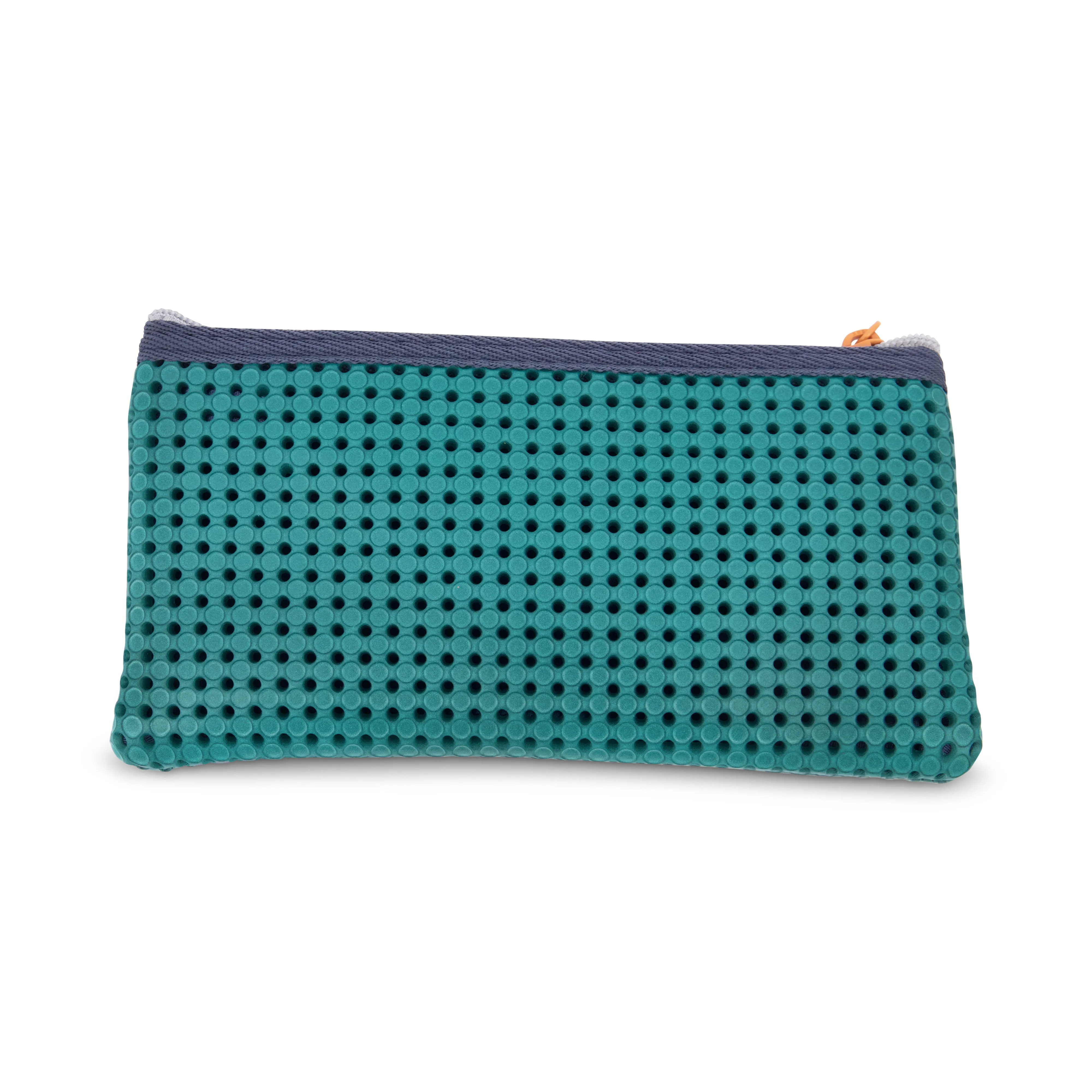 Flat Pencil Pouch Multi Green