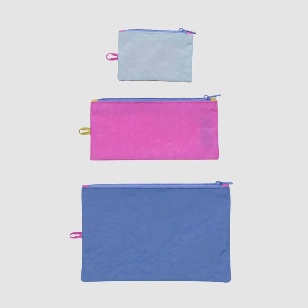 Flat Pouch Set (Vacation Colorblock)