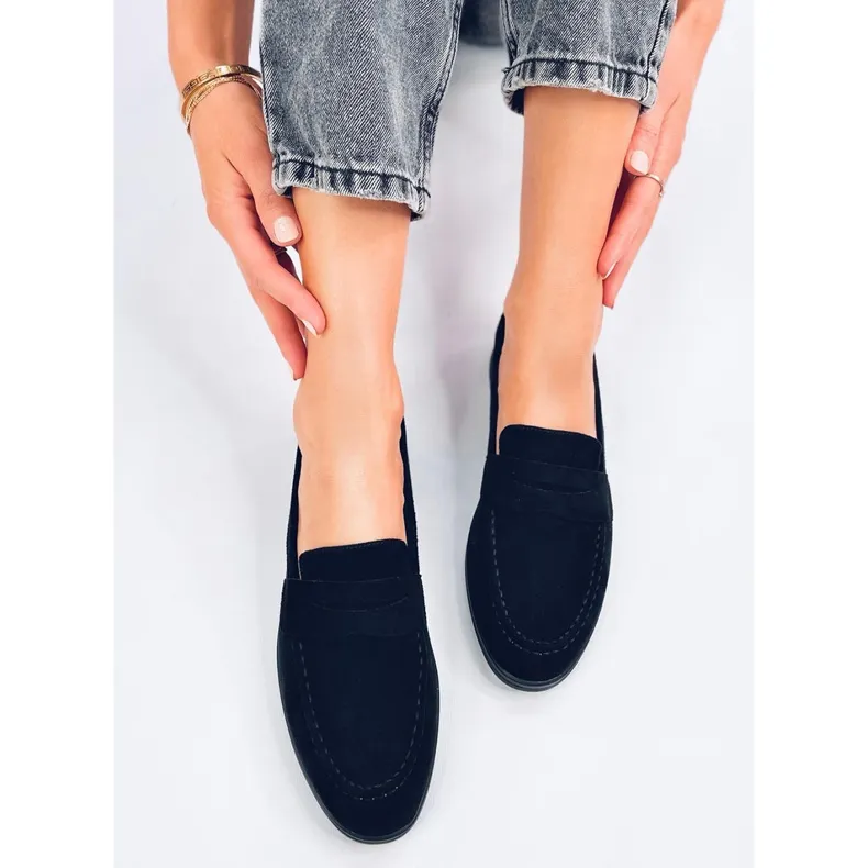 Black Moccasins for Women