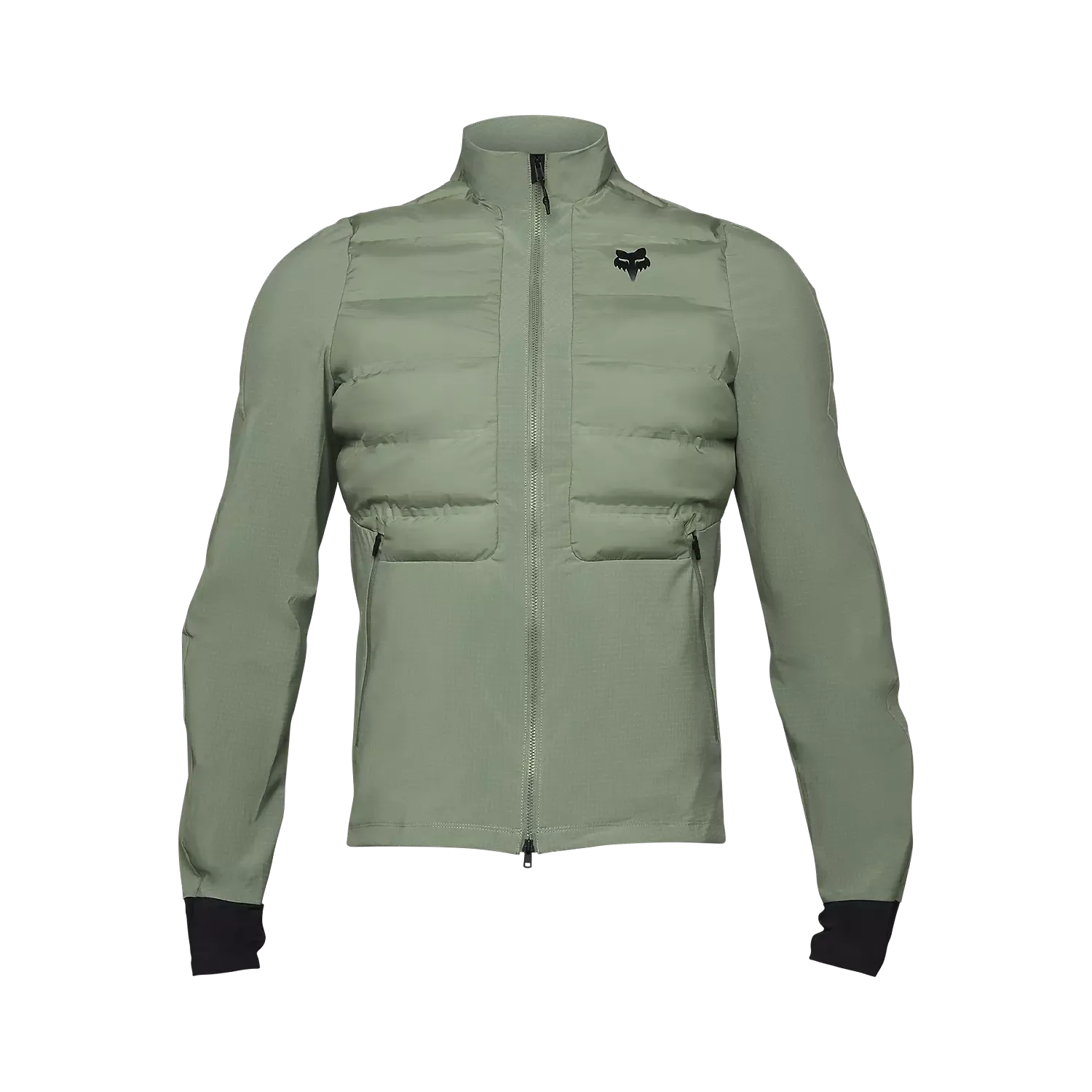 Fox Racing Flexair Fire Hybrid Cycling Jacket - Moss