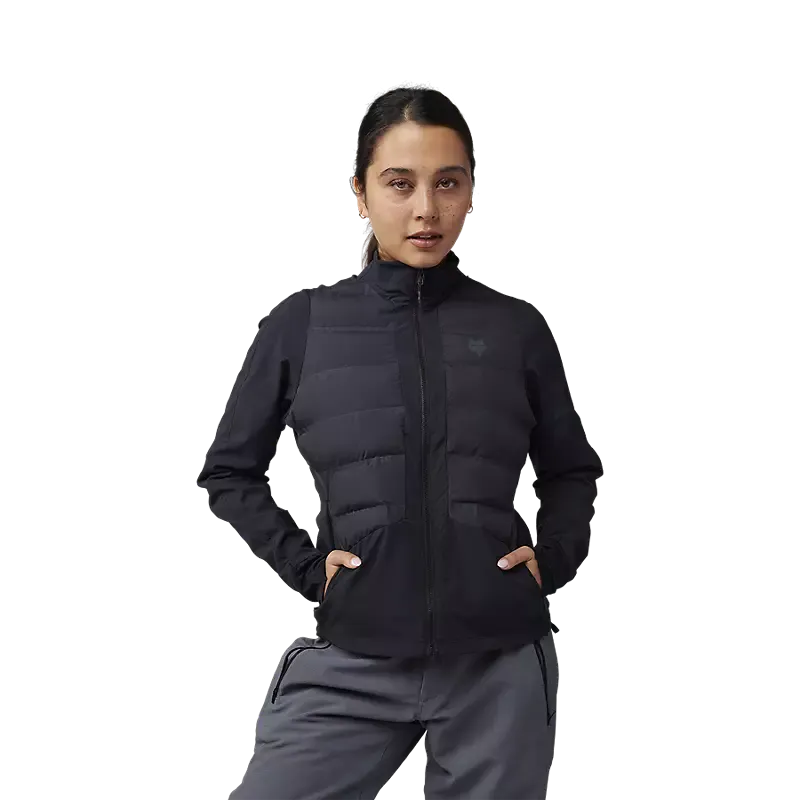 Fox Racing Flexair Fire Hybrid Cycling Jacket - Womens - Black