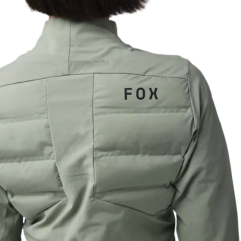 Fox Racing Flexair Fire Hybrid Cycling Jacket - Womens - Moss