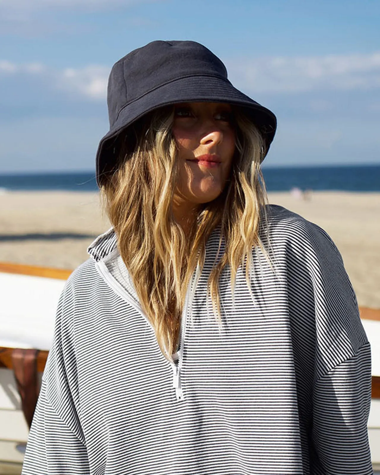 French Terry Beach Bucket Hat