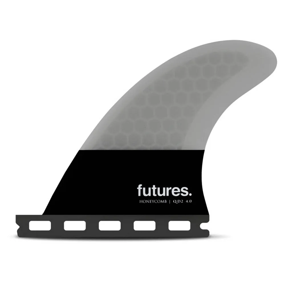 Futures Fins QD2 4.0 Flat Honeycomb Quad Rears