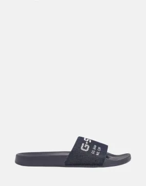 G-Star Raw men's pool slides in dark navy