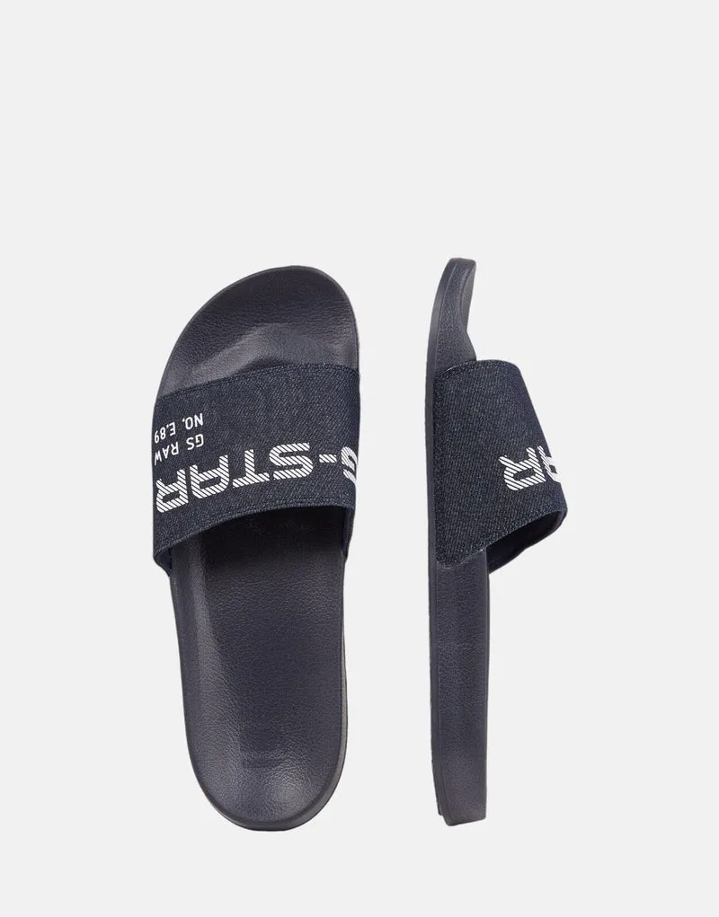 G-Star Raw men's pool slides in dark navy