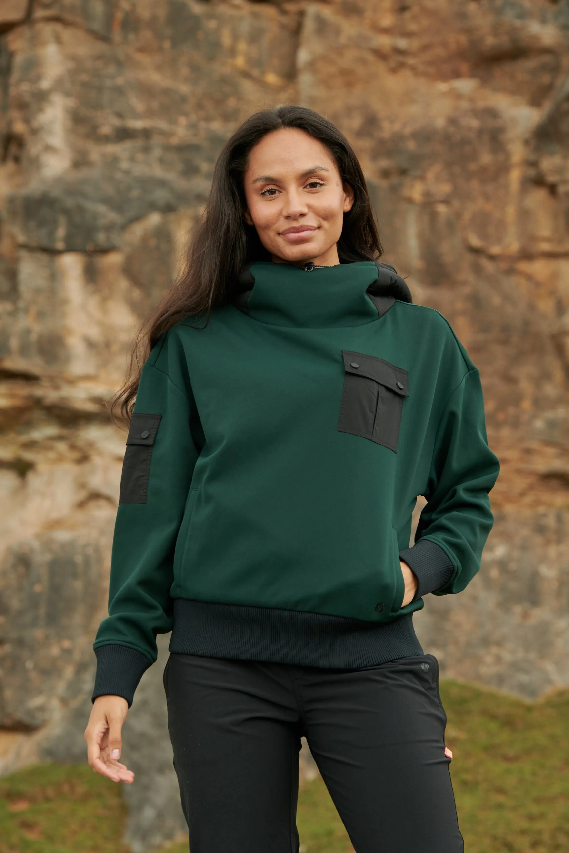 Forest Green Go Explore Hoodie