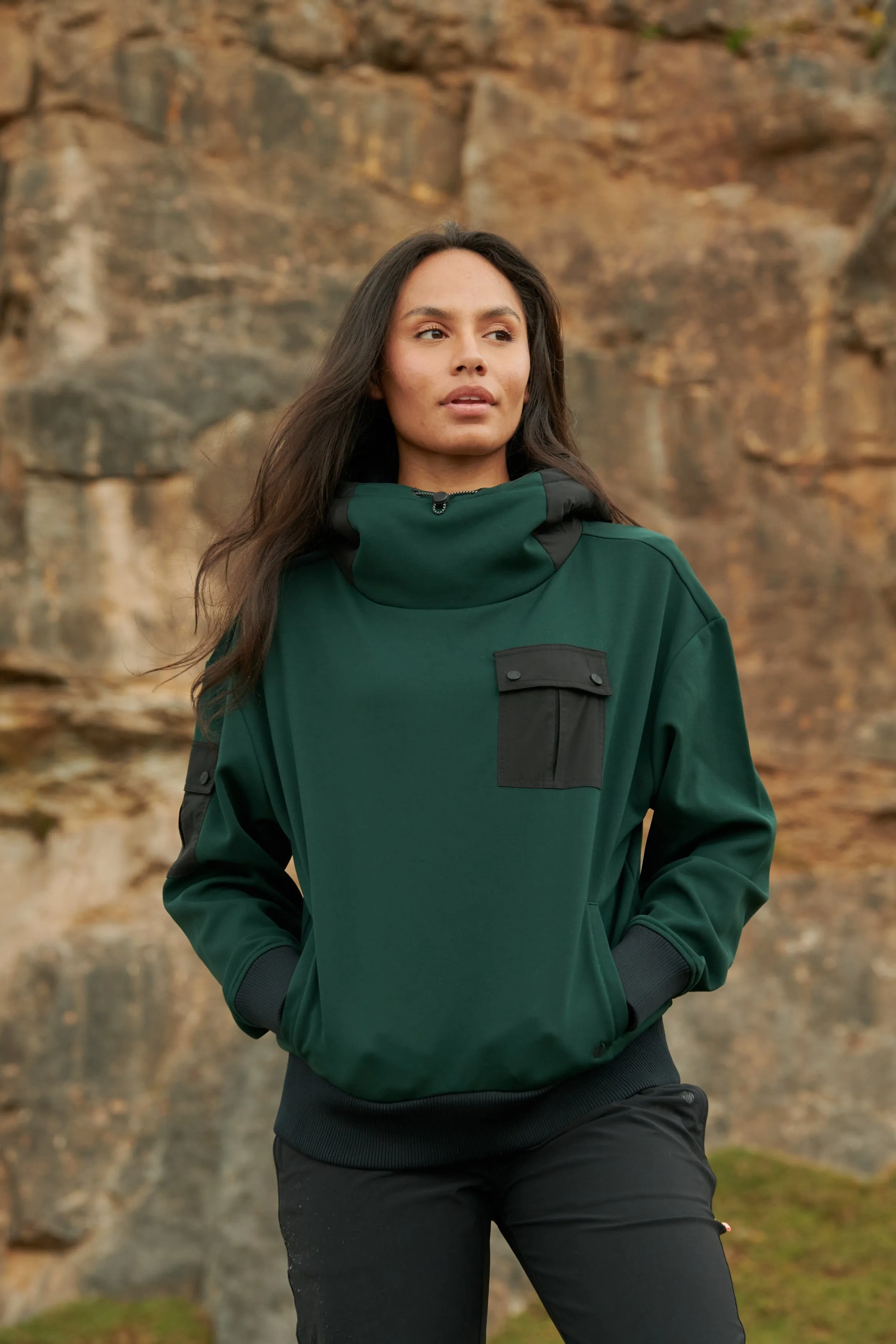 Forest Green Go Explore Hoodie