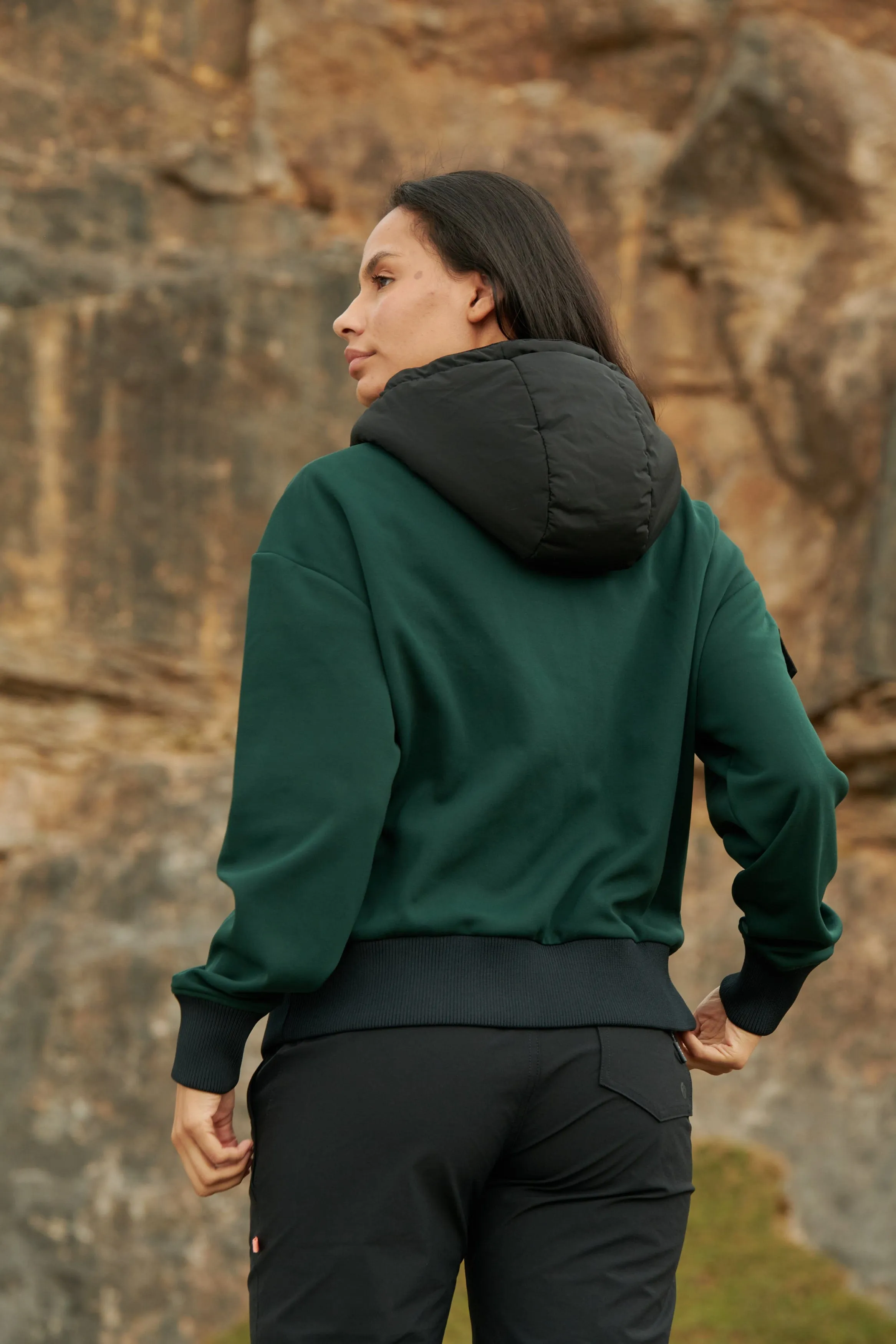 Forest Green Go Explore Hoodie