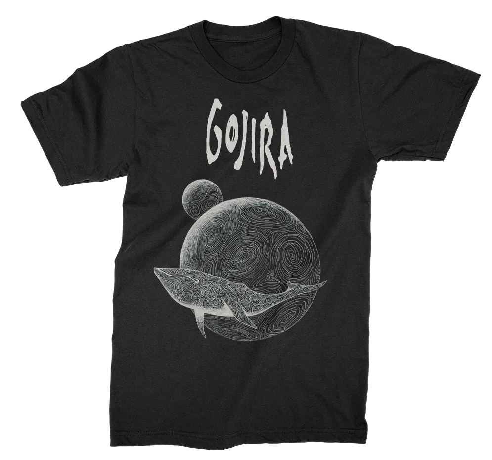 Whale Gojira t-shirt