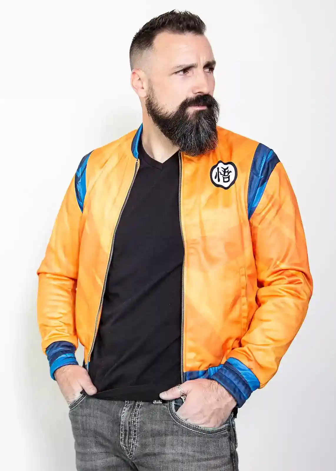 Goku Bomber Jacket DBZ Anime Fashion for Mens | LucaJackets