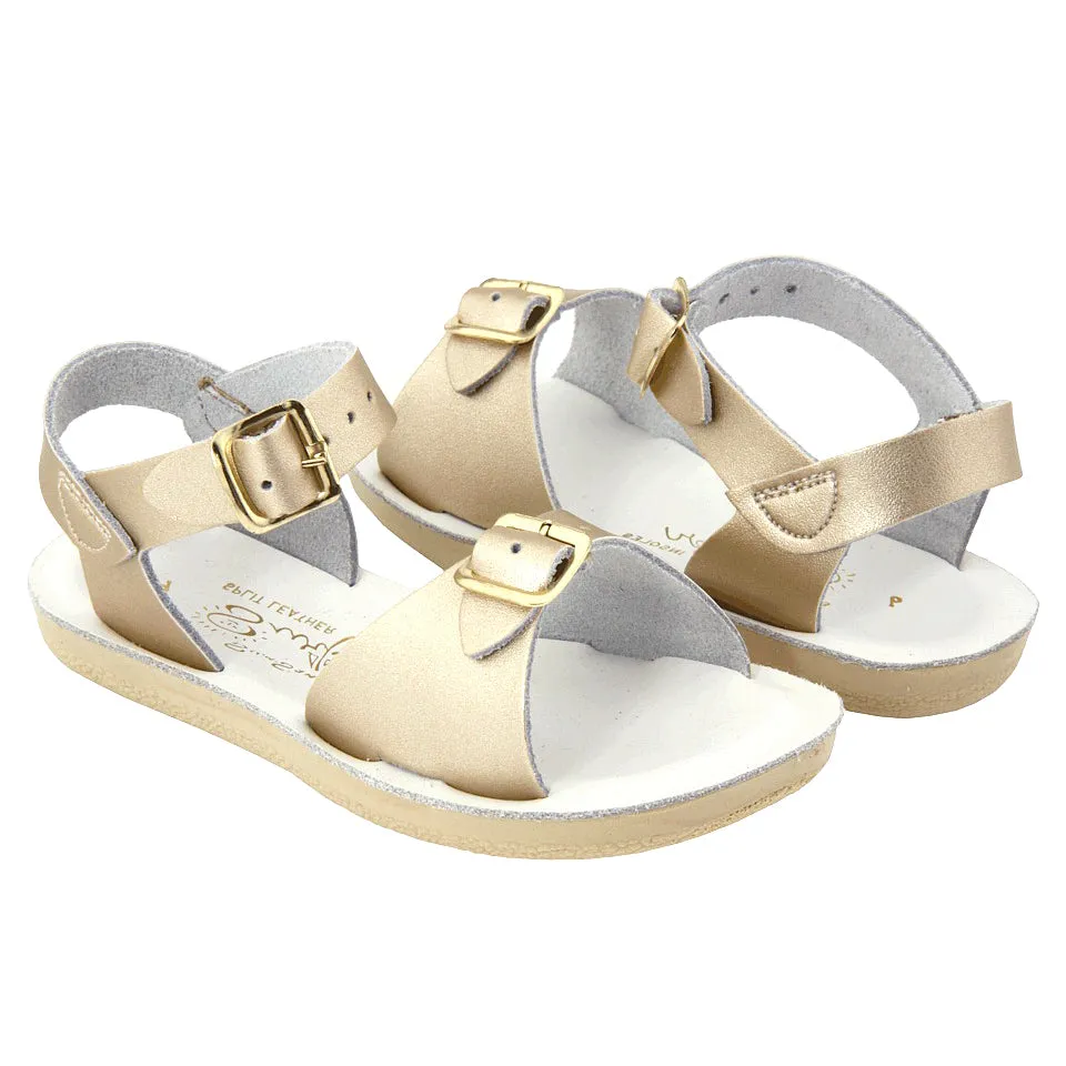 Gold Salt Water Child Surfer Sandals