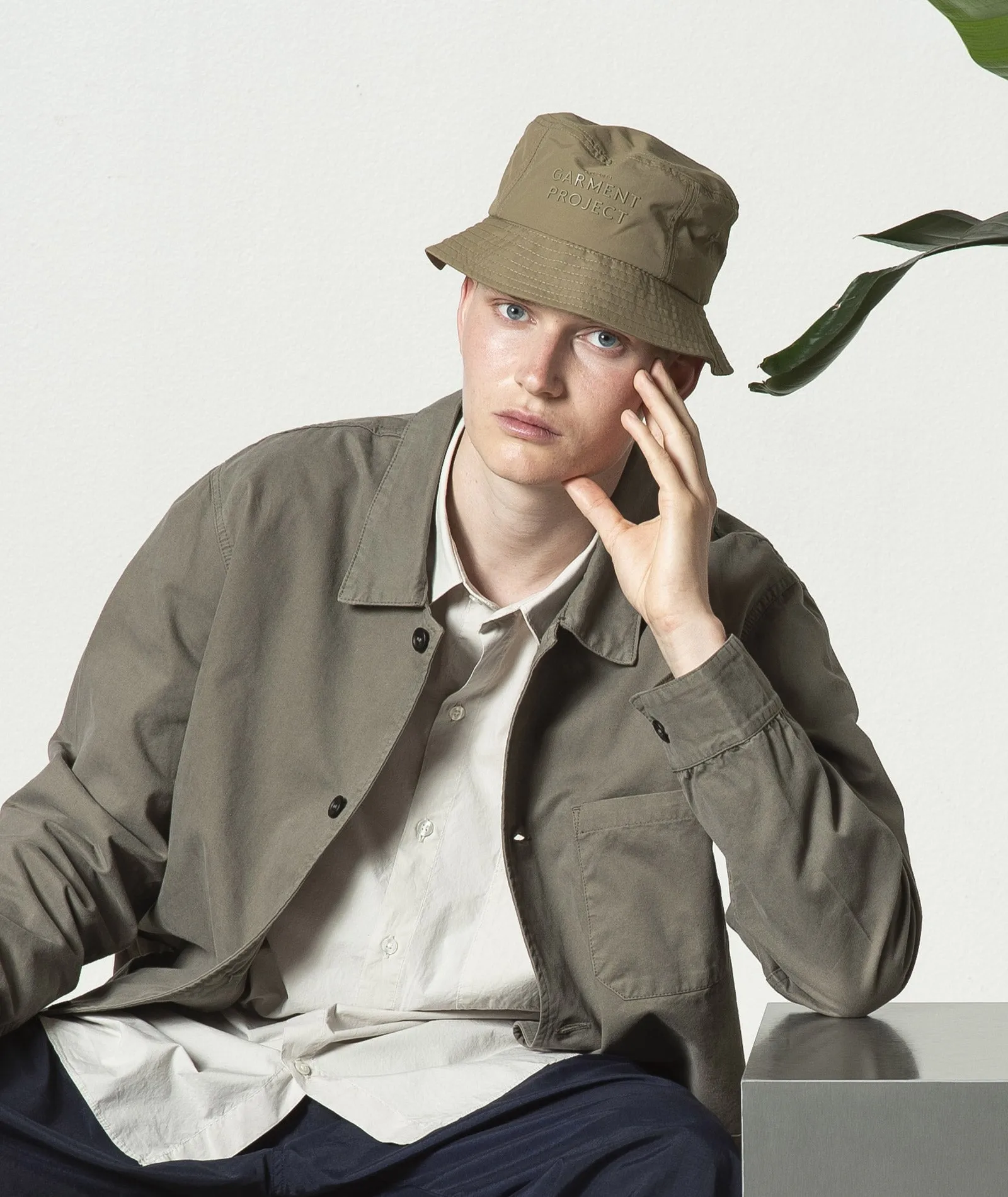 GP Logo Bucket Hat (Soft) - Stone