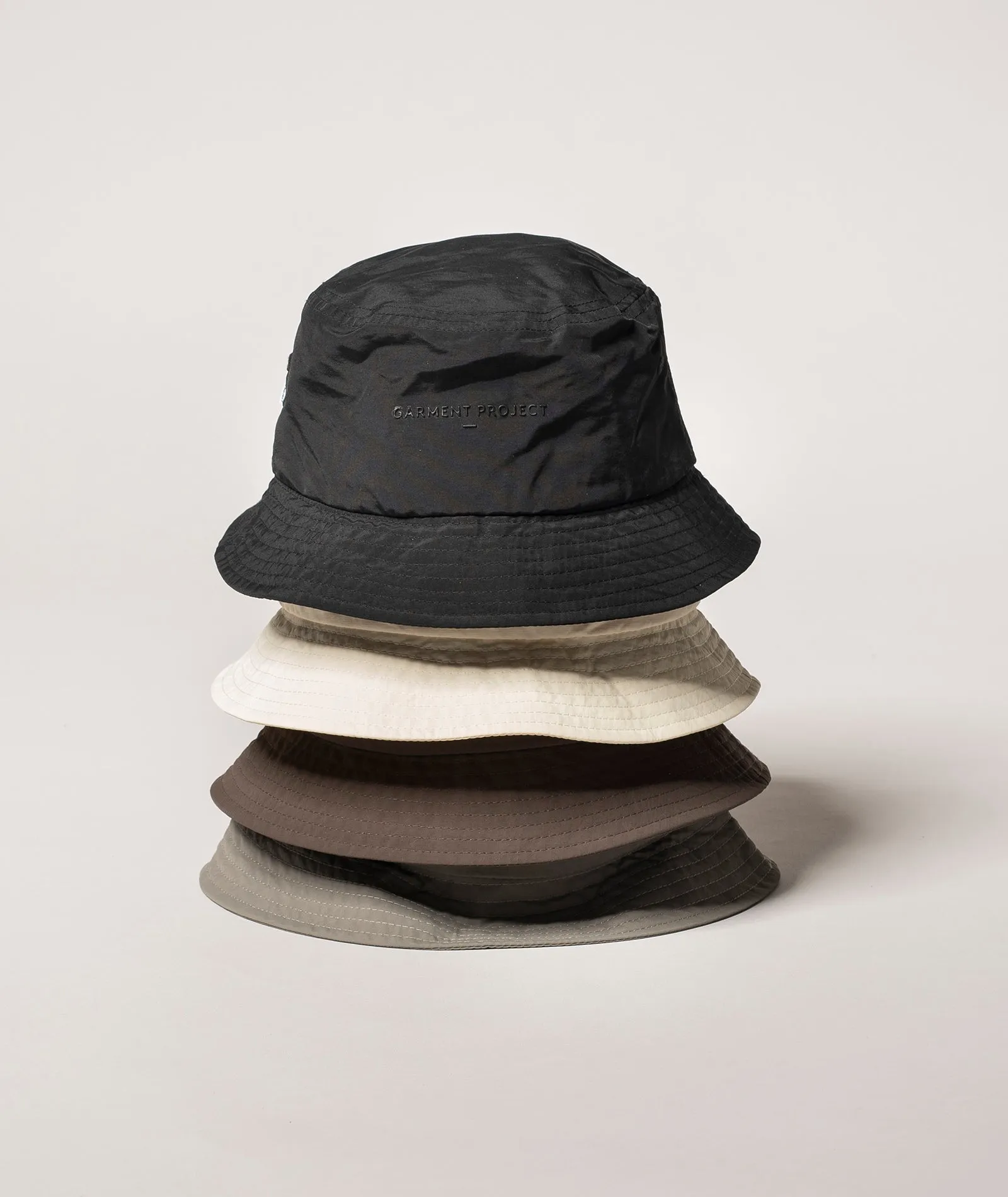 GP small Logo Bucket Hat (Soft) - Black