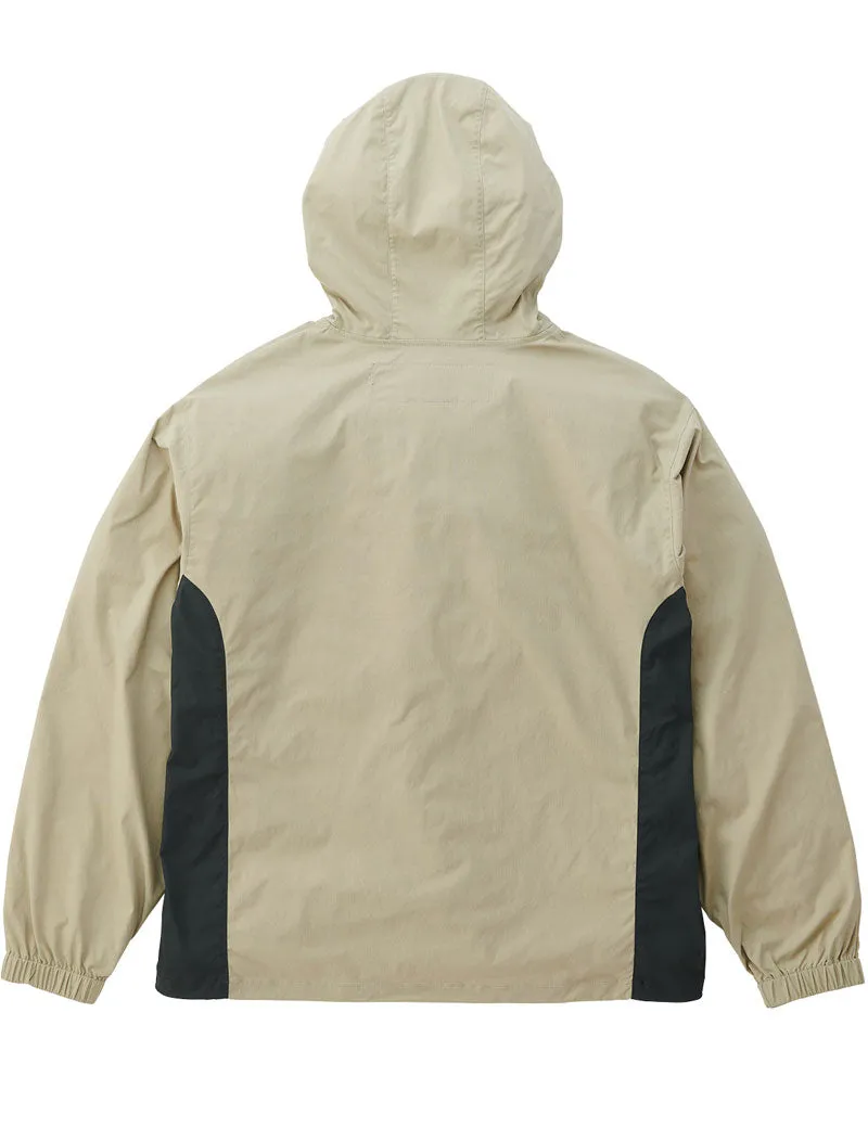 Gramicci Softshell Nylon Hooded Jacket Taupe