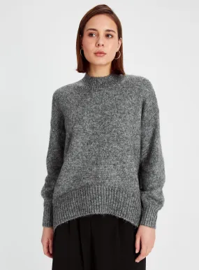 Grey Turtle Neck Split Hem Jumper - Size 10 | Shop Jumpers at Tu - TU Clothing