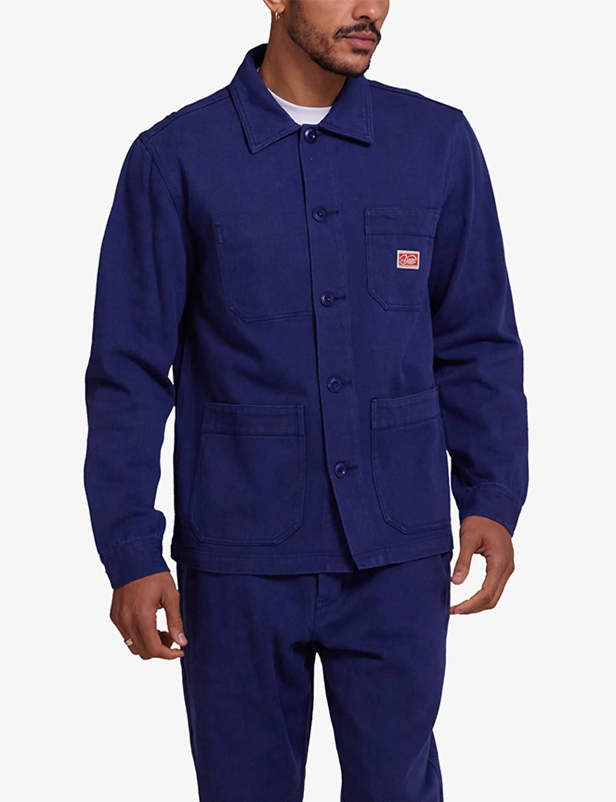 Hank Work Chore Coat - Mood Indigo - Shop Now from The Workwear Store.