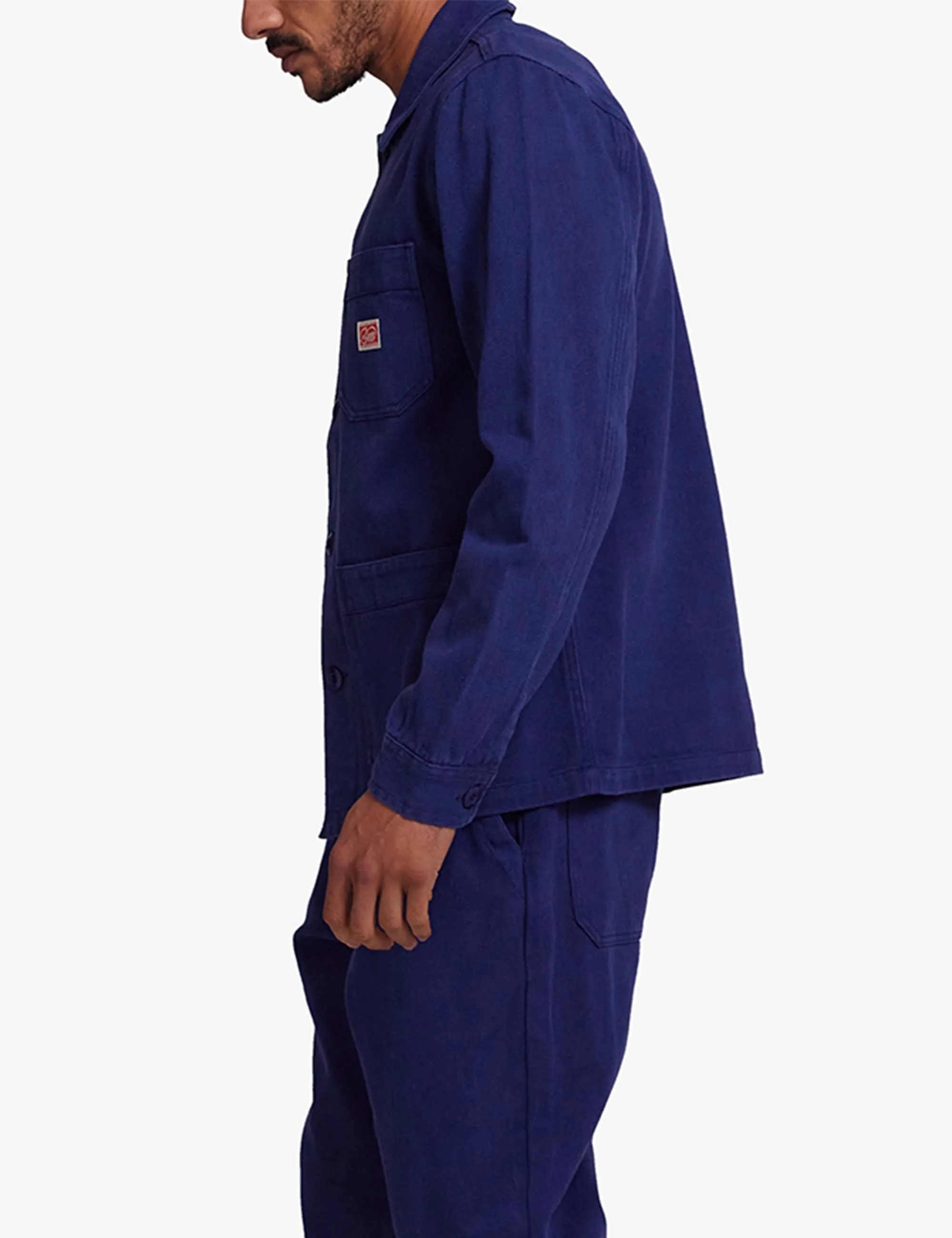 Hank Work Chore Coat - Mood Indigo - Shop Now from The Workwear Store.