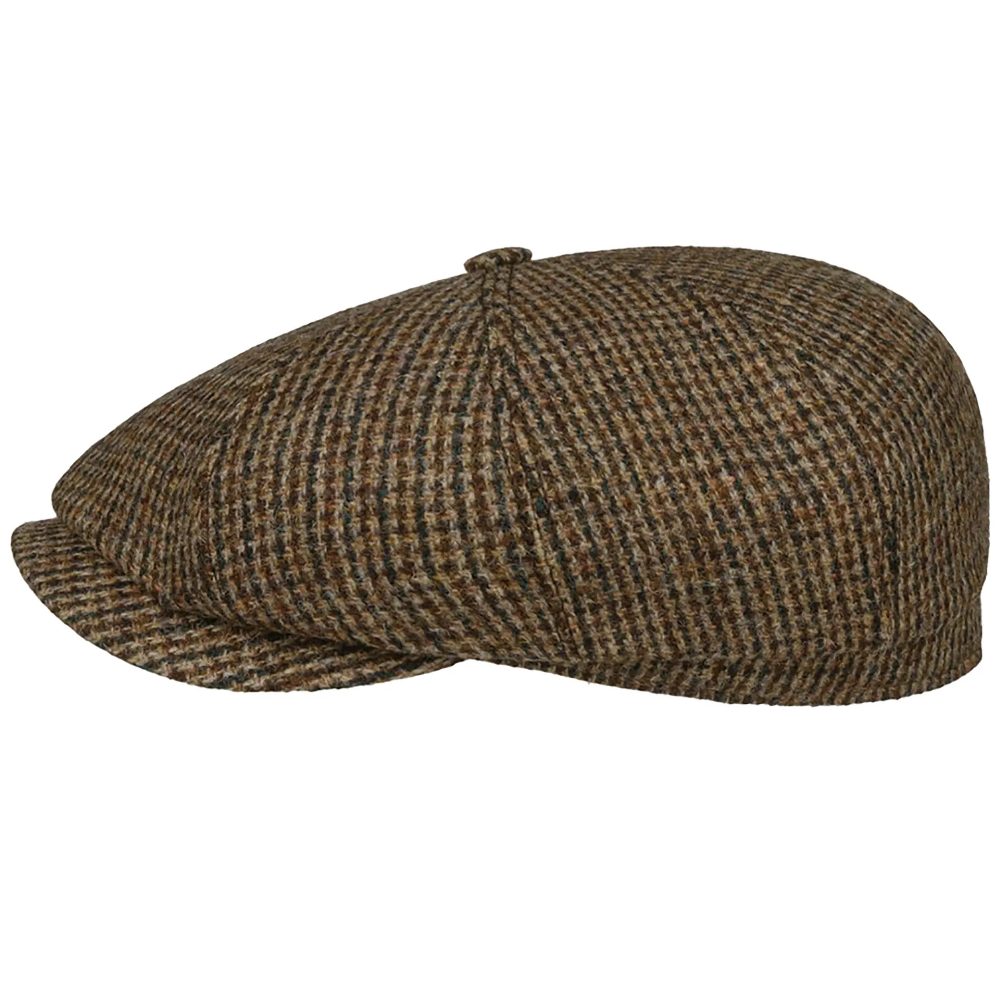 Hatteras Brayton Flat Cap - Brown