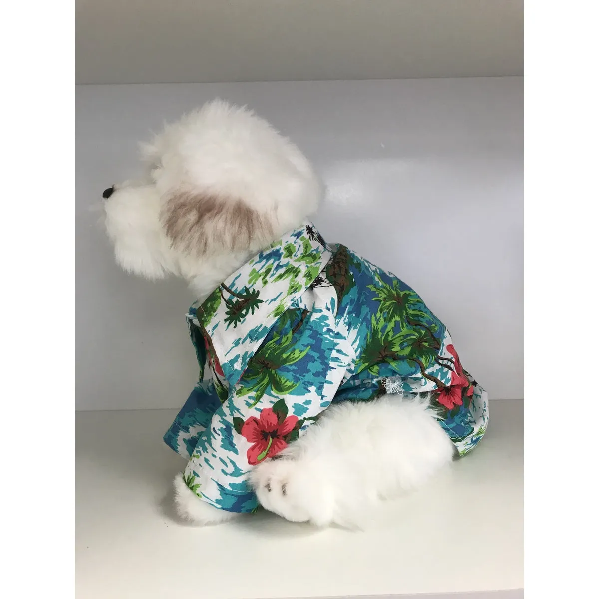 Hawaiian Shirt for Dog | Blue Aloha Shirt