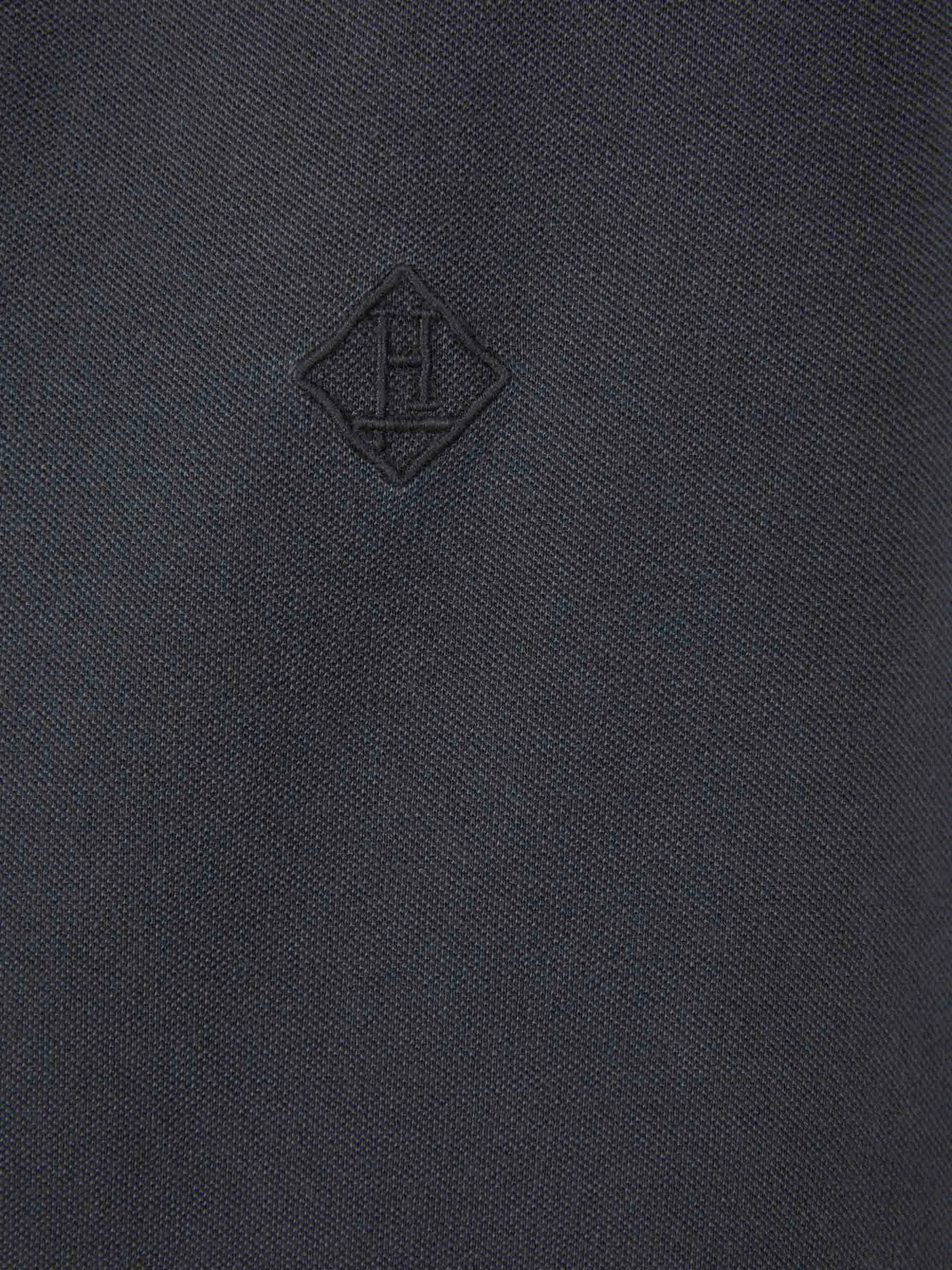 Herno Polo Piqué Logo 