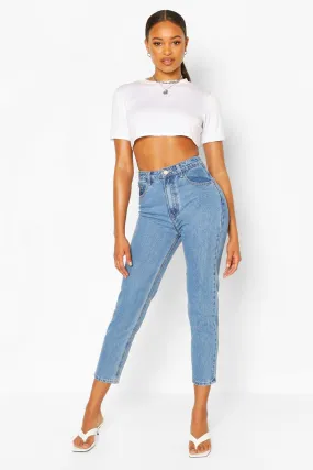 High Rise Classic Mom Jeans