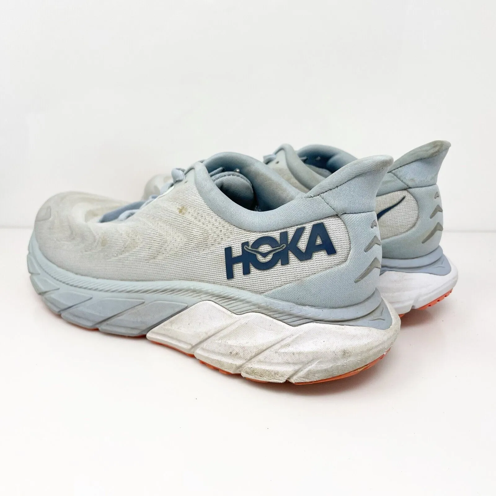 Hoka One One Womens Arahi 6 1123195 PABF Gray Running Shoes Sneakers Size 7.5 B