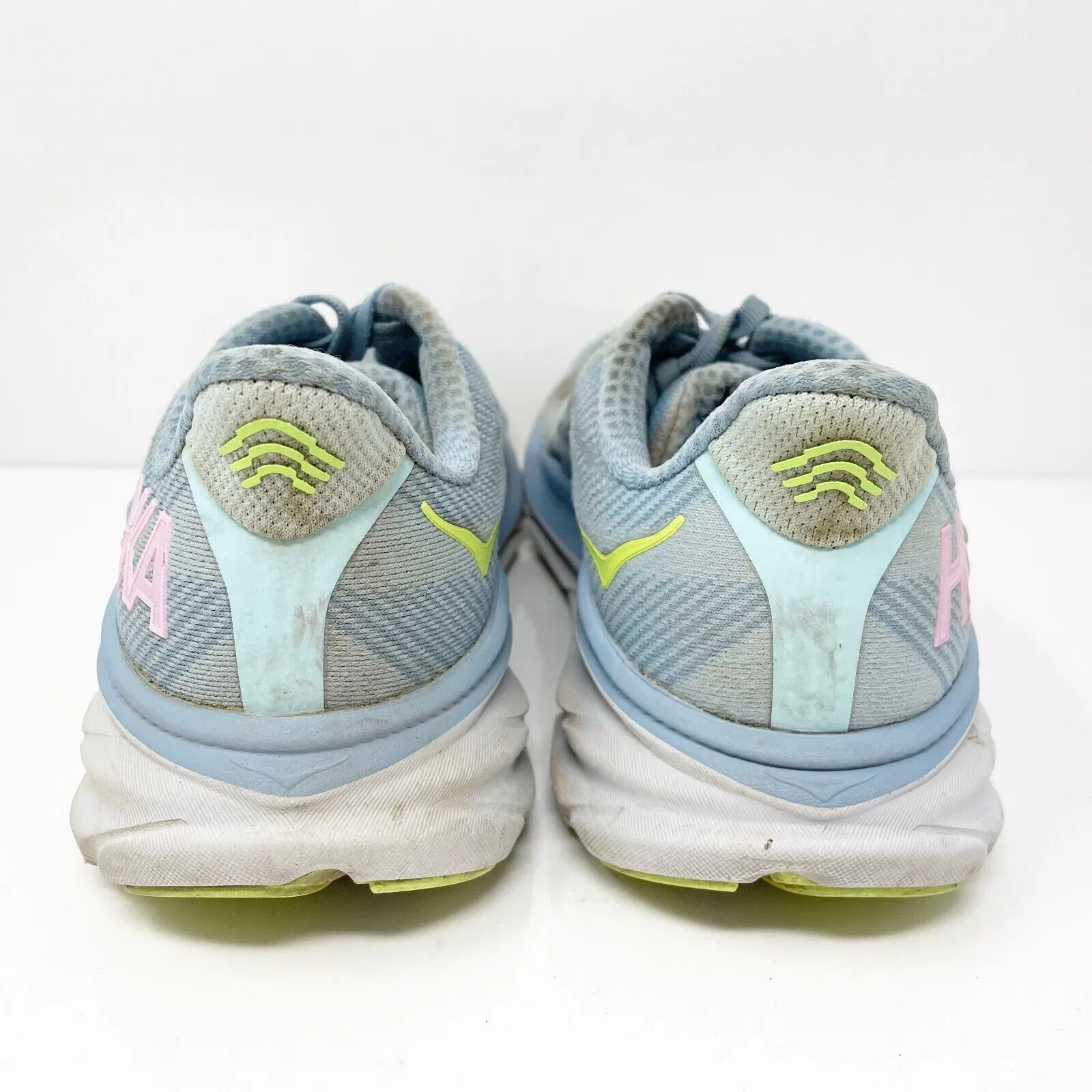 Hoka One One Womens Clifton 9 1127896 DNK Blue Running Shoes Sneakers Size 8.5 B