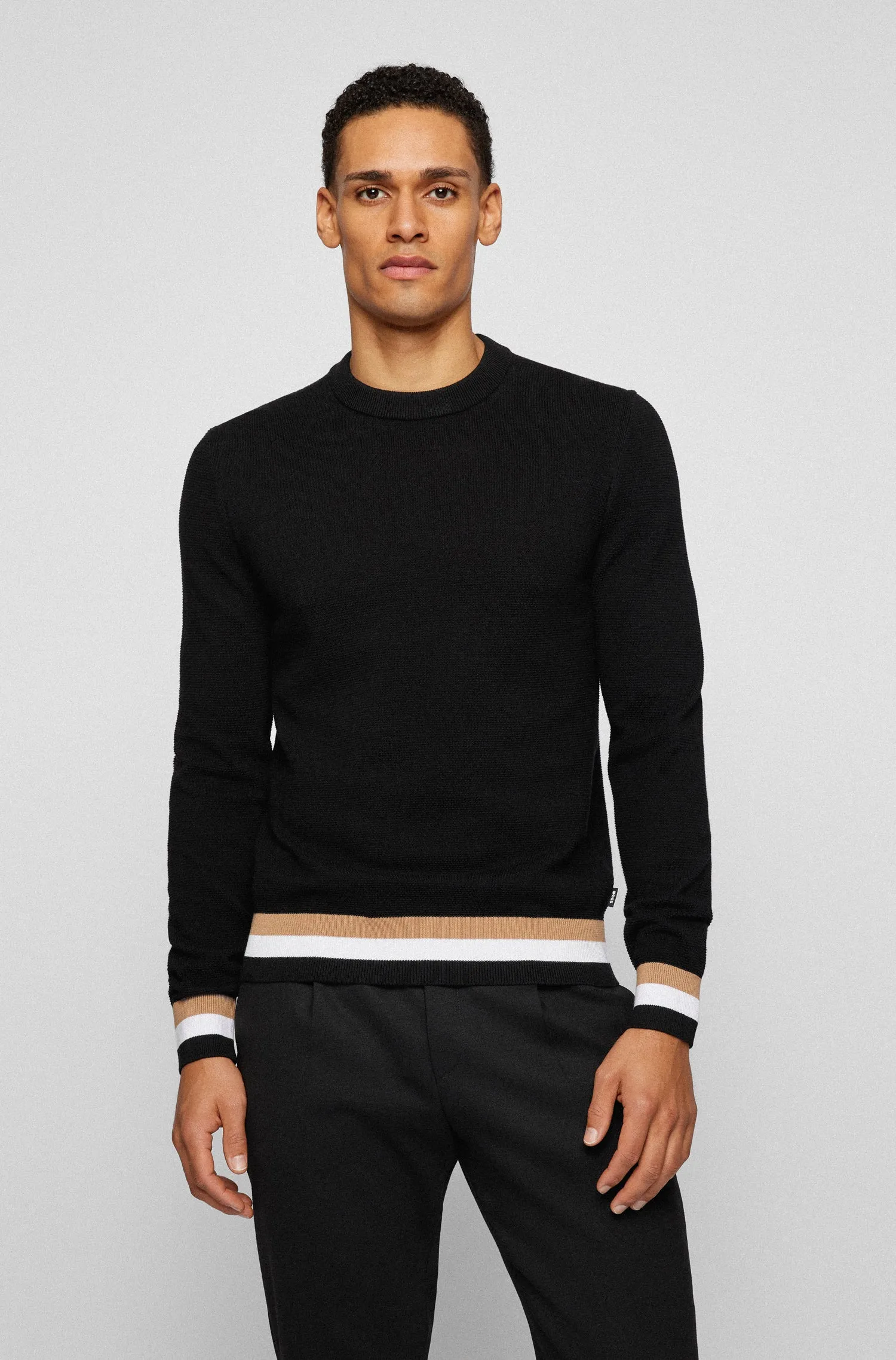 Hugo Boss Ecaio Knit Black