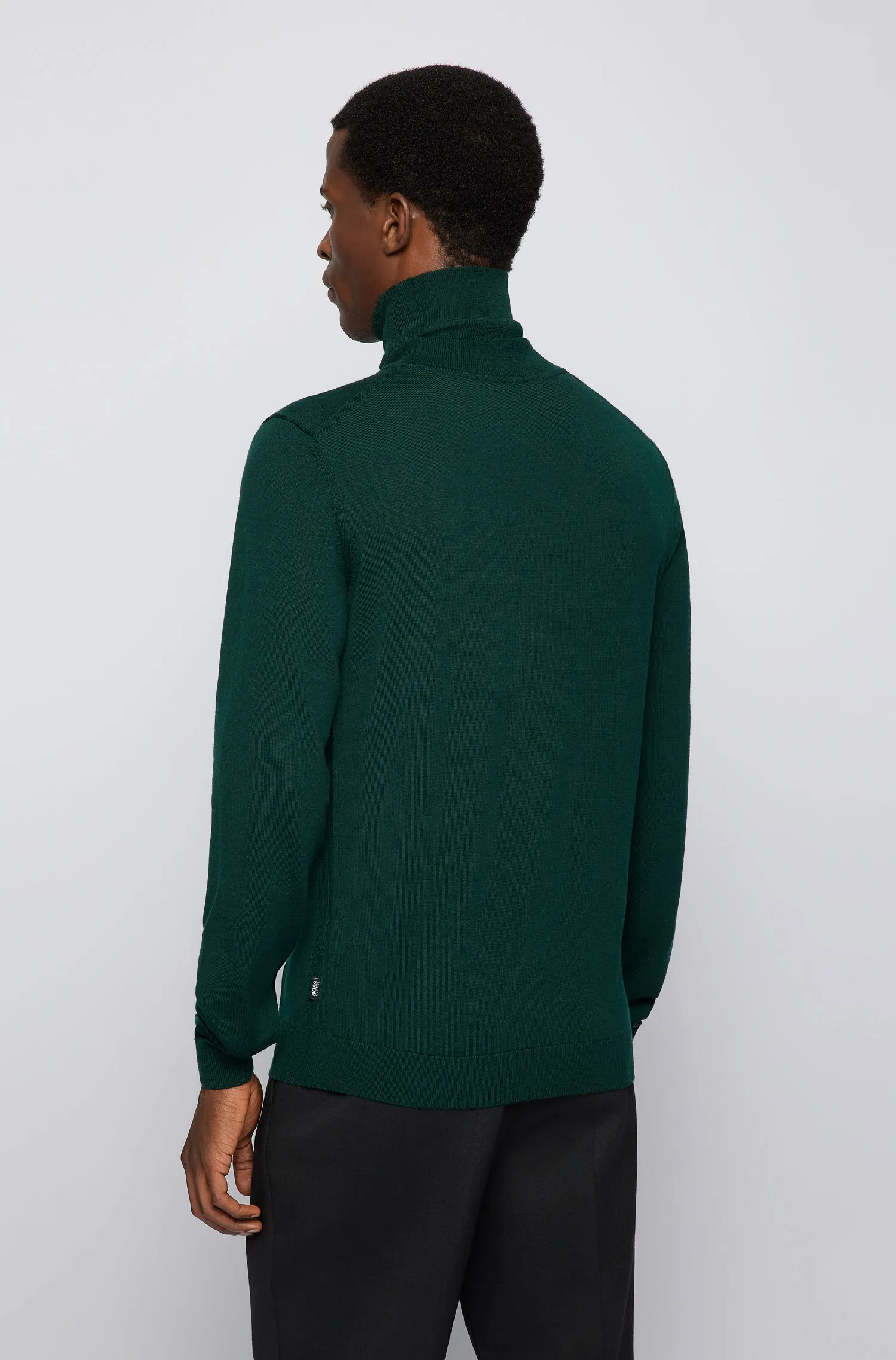 Hugo Boss Musso Knit Dark Green