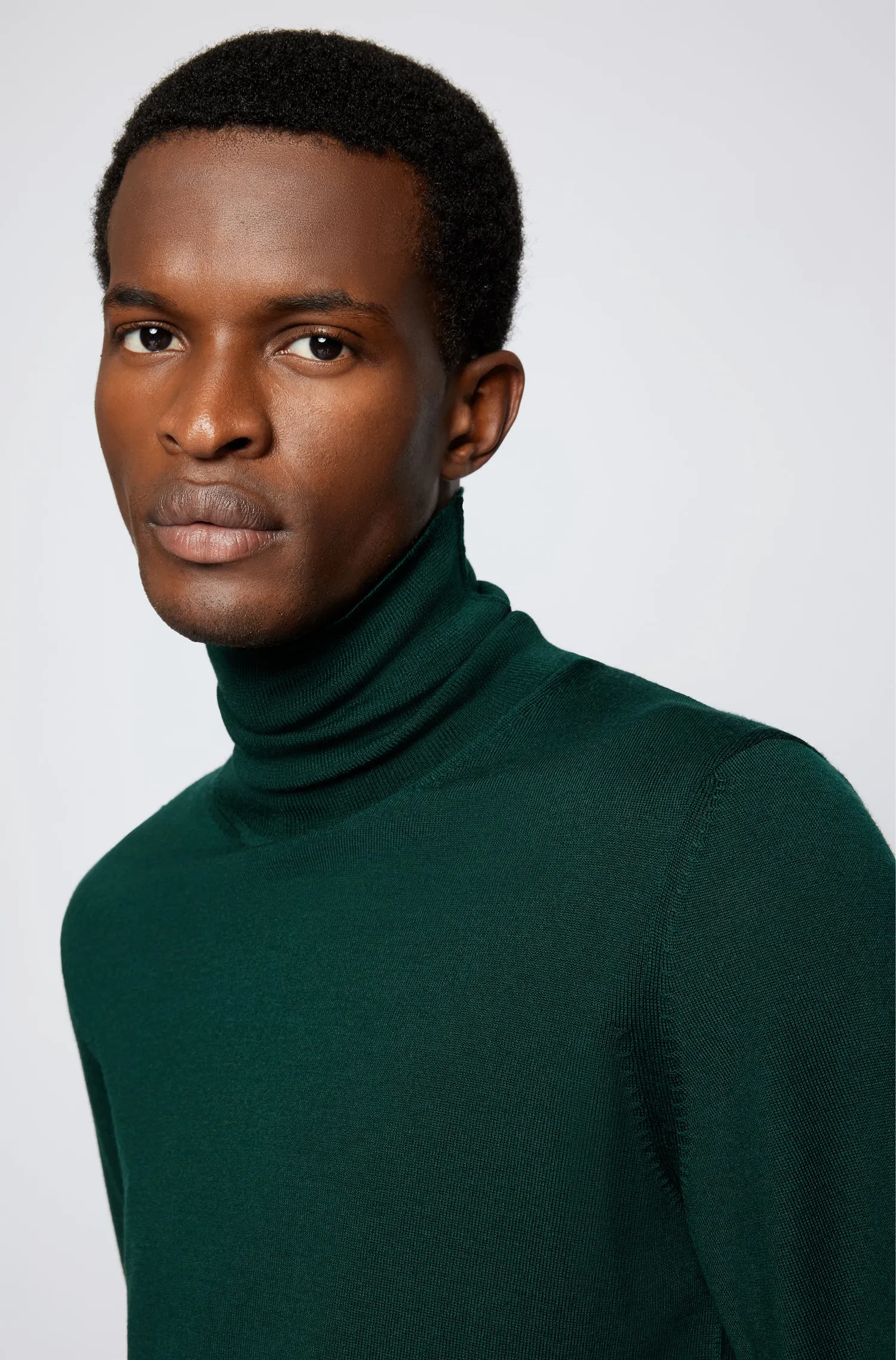 Hugo Boss Musso Knit Dark Green