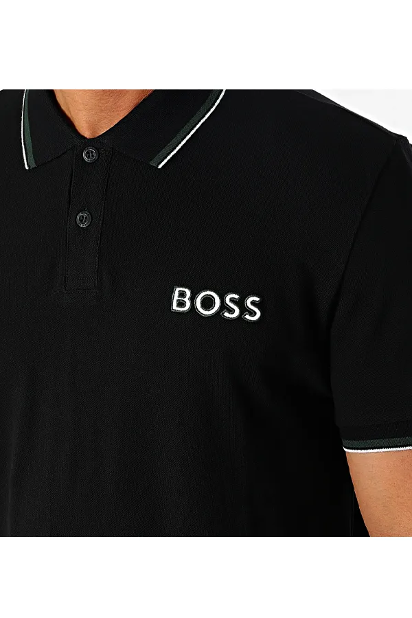 Black Hugo Boss Pelogox Polo