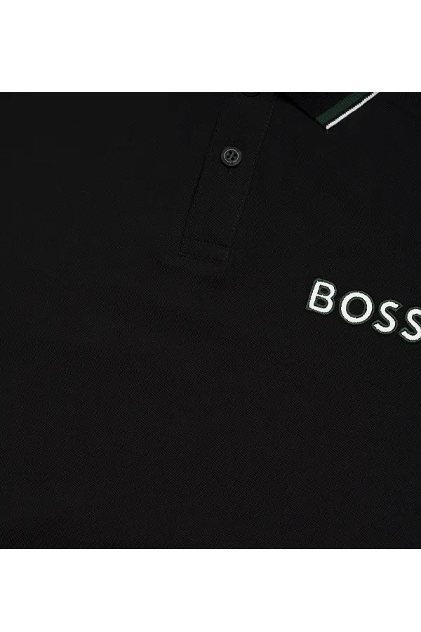 Black Hugo Boss Pelogox Polo