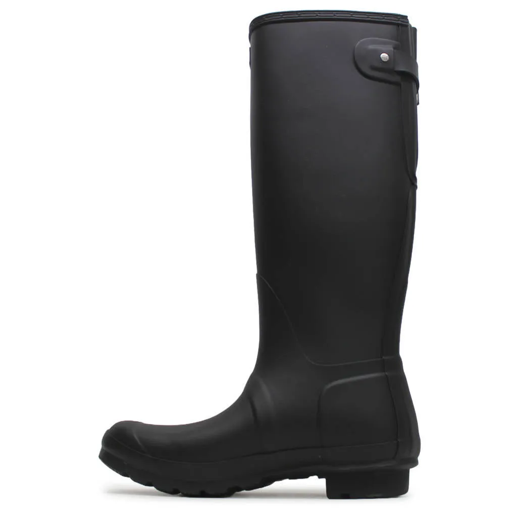 Hunter Womens Boots Original Tall Adjustable Wellington Rain Rubber - UK 6