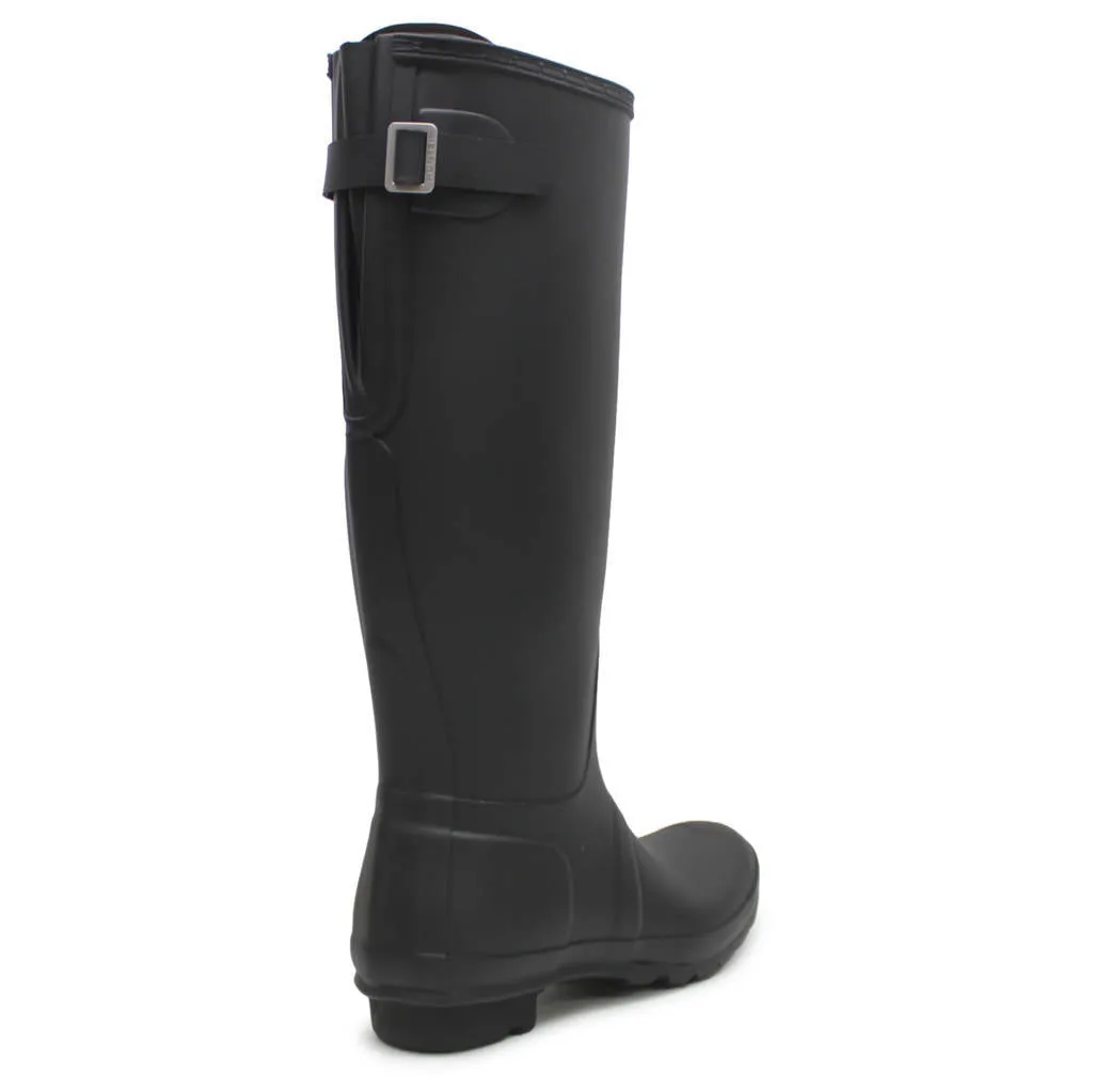 Hunter Womens Boots Original Tall Adjustable Wellington Rain Rubber - UK 6