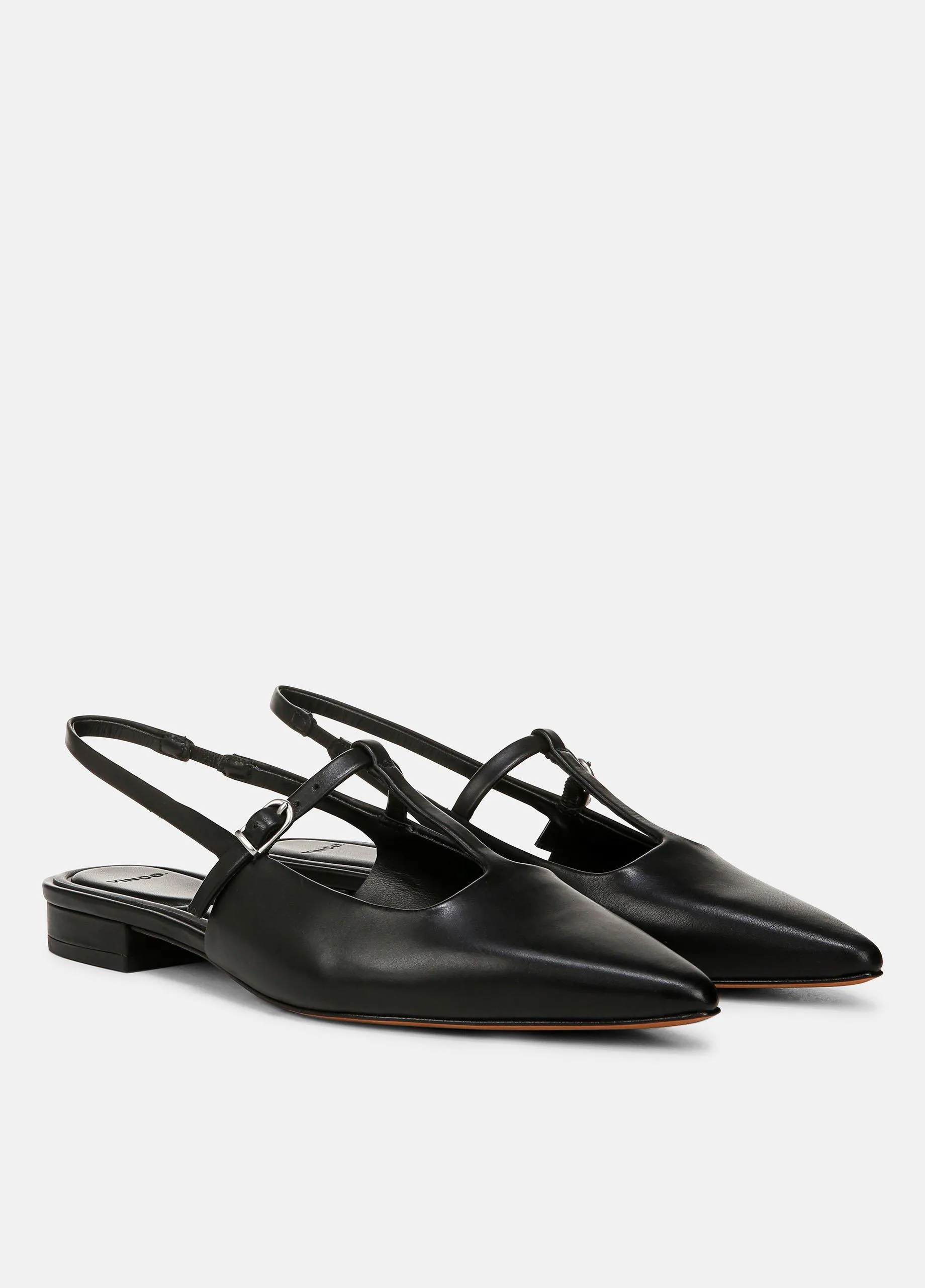 Iliana Leather Slingback Flat