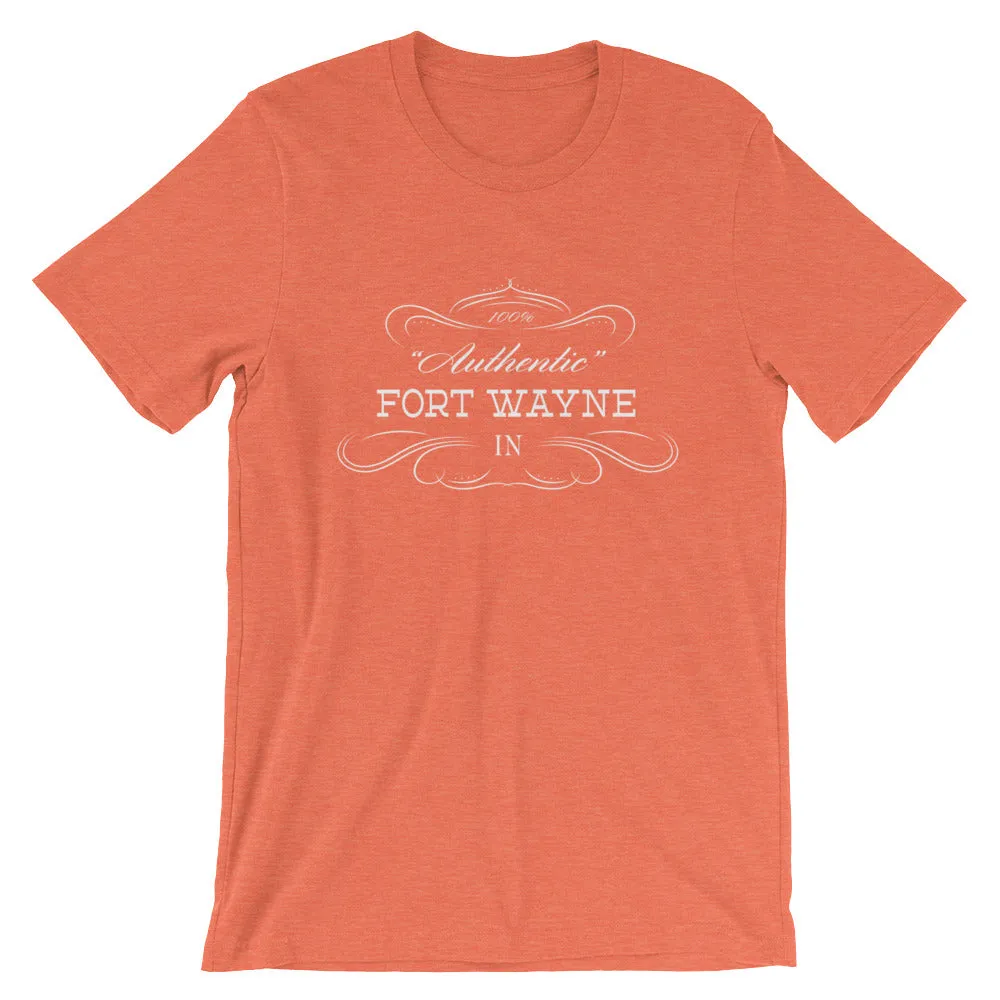 Fort Wayne Indiana Short Sleeve T-Shirt Unisex Authentic